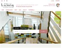 Tablet Screenshot of camarillofinehomes.com